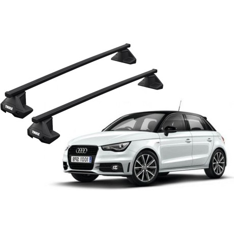 Barras THULE EVO SquareBar para autos AUDI A1 2012 a 2018