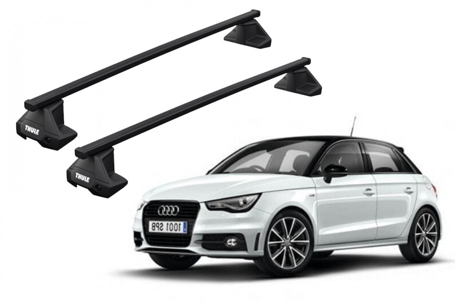 Barras THULE EVO SquareBar para autos AUDI A1 2012 a 2018