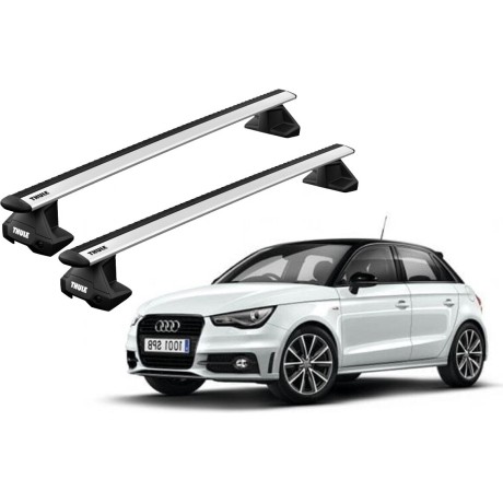 Barras THULE EVO WingBar para autos AUDI A1 2012 a 2018