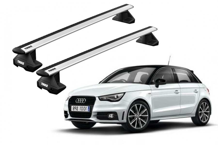 Barras THULE EVO WingBar para autos AUDI A1 2012 a 2018