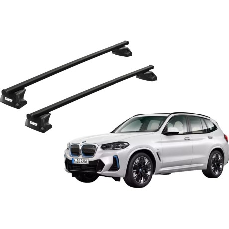 Barras THULE EVO SquareBar para autos BMW iX3 desde 2021-2024