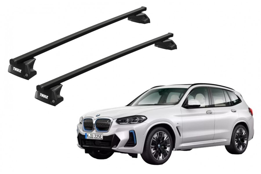 Barras THULE EVO SquareBar para autos BMW iX3 desde 2021-2024