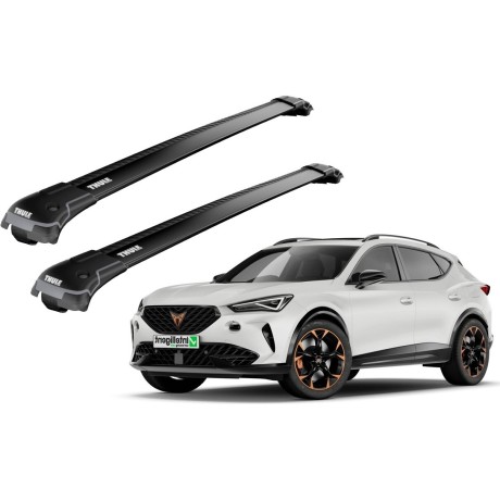 Barras THULE EDGE para autos CUPRA Formentor desde 2021 negro