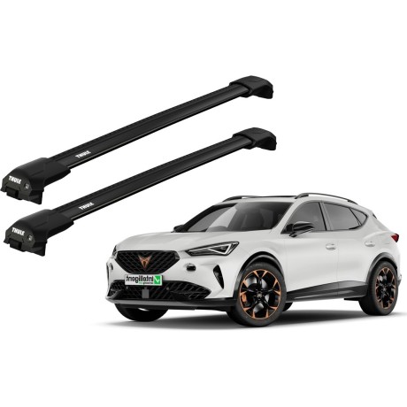 Barras THULE EDGE Flush para autos CUPRA Formentor desde 2021 negro