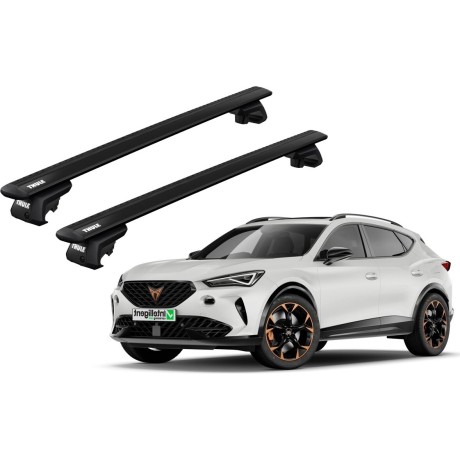 Barras THULE EVO WingBar para autos CUPRA Formentor desde 2021 negro