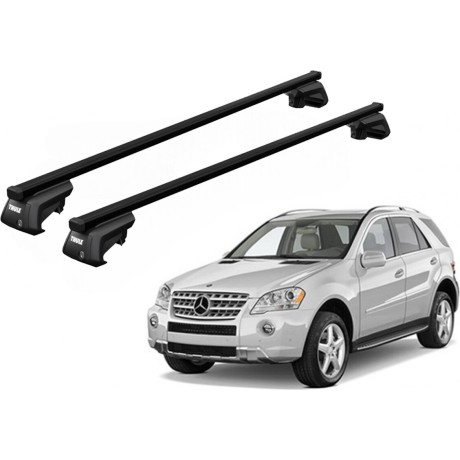 Barras THULE SmartRack XT para autos MERCEDES BENZ M-Class (W164) 2005 a 2011