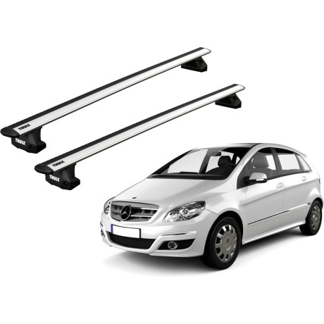 Barras THULE EVO WingBar para autos MERCEDES BENZ B-Class (W245) 2005 a 2011