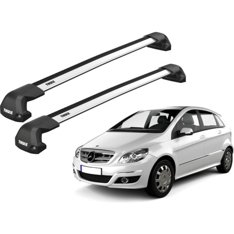 Barras THULE EDGE Flush para autos MERCEDES BENZ B-Class (W245) 2005 a 2011
