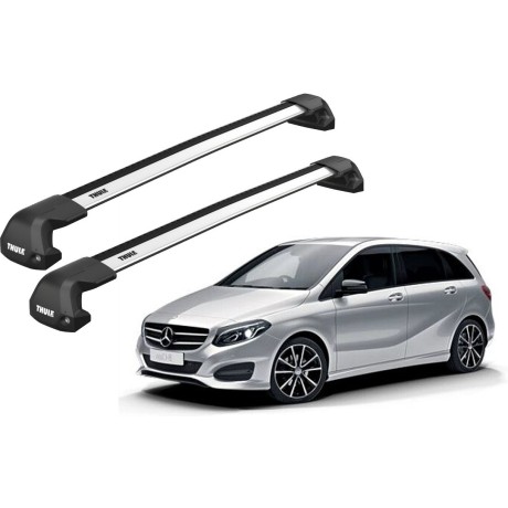 Barras THULE EDGE Flush para autos MERCEDES BENZ B-Class (W246) 2011 a 2018