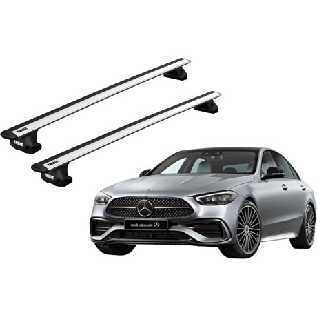 Barras THULE EVO WingBar para autos MERCEDES BENZ C-Class (W206) desde 2021