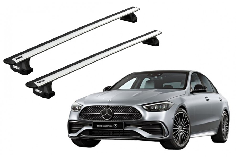 Barras THULE EVO WingBar para autos MERCEDES BENZ C-Class (W206) desde 2021