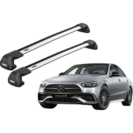 Barras THULE EDGE Flush para autos MERCEDES BENZ C-Class (W206) desde 2021