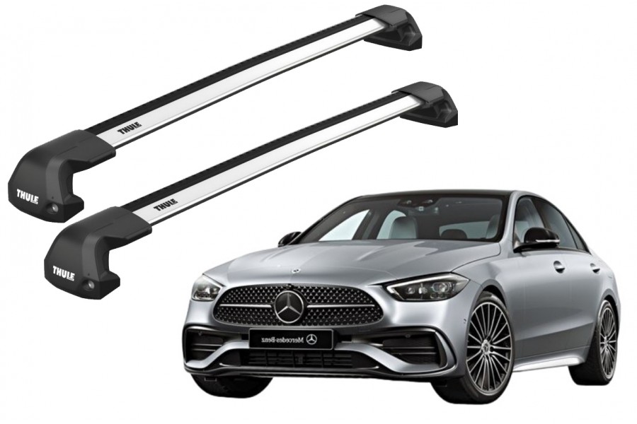 Barras THULE EDGE Flush para autos MERCEDES BENZ C-Class (W206) desde 2021