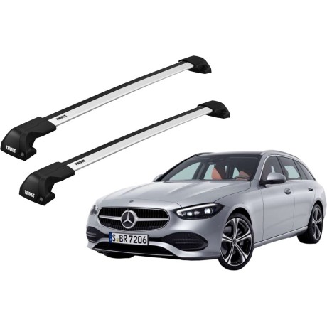 Barras THULE EDGE Flush para autos MERCEDES BENZ C-Class (S206) desde 2021