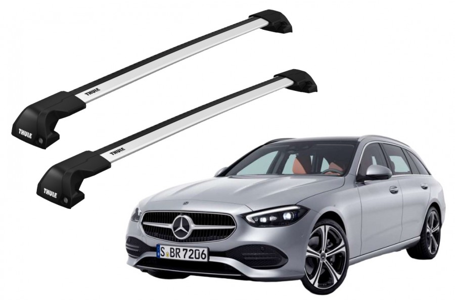 Barras THULE EDGE Flush para autos MERCEDES BENZ C-Class (S206) desde 2021