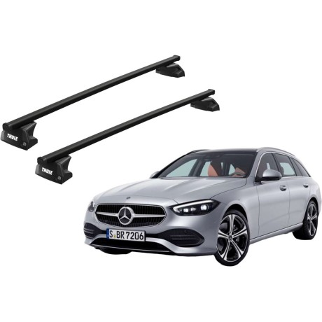 Barras THULE EVO SquareBar para autos MERCEDES BENZ C-Class (S206) desde 2021