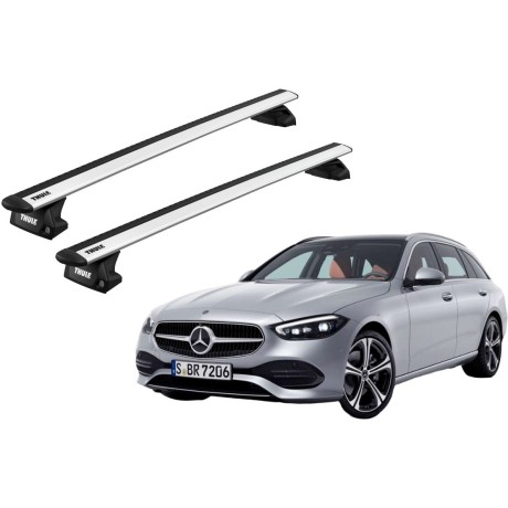 Barras THULE EVO WingBar para autos MERCEDES BENZ C-Class (S206) desde 2021
