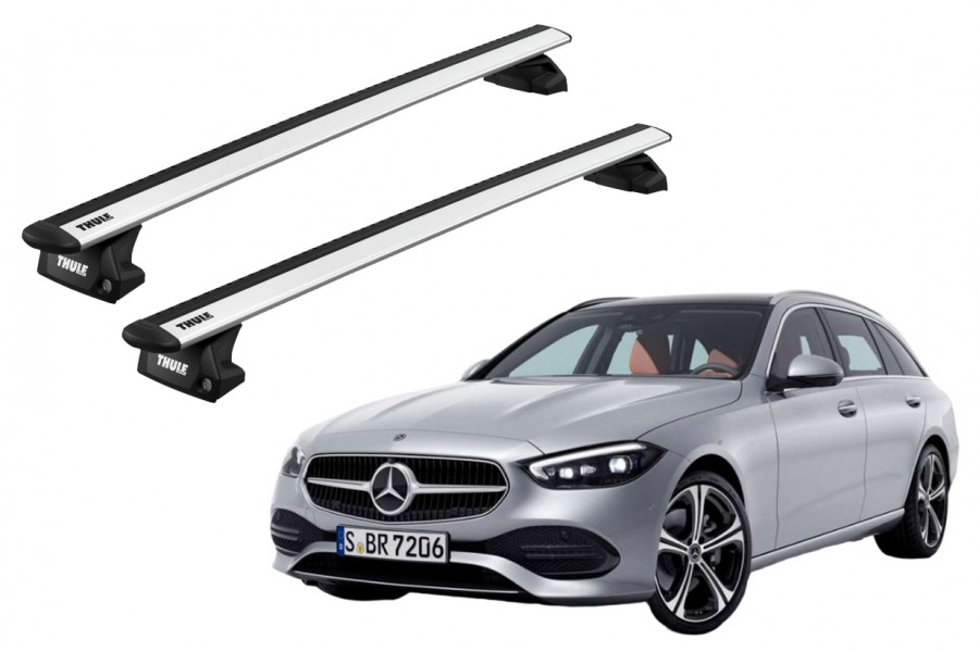 Barras THULE EVO WingBar para autos MERCEDES BENZ C-Class (S206) desde 2021