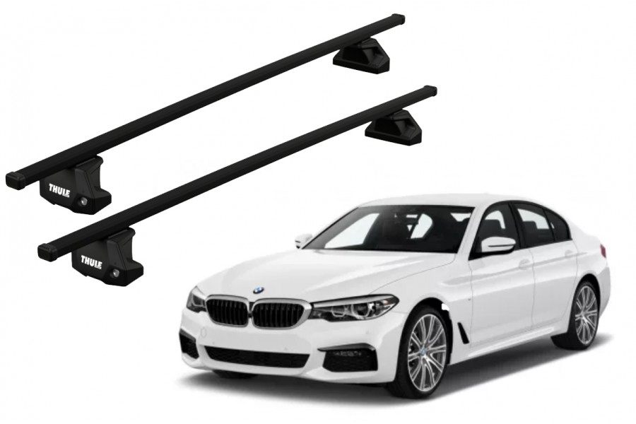 Barras THULE EVO SquareBar para autos BMW 5-Series (G30) desde 2017