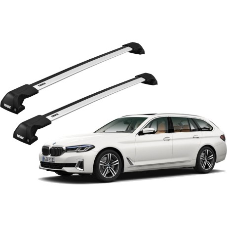 Barras THULE EDGE Flush para autos BMW 5-Series Touring desde 2017 - 2023