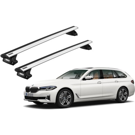 Barras THULE EVO WingBar para autos BMW 5-Series Touring desde 2017 - 2023