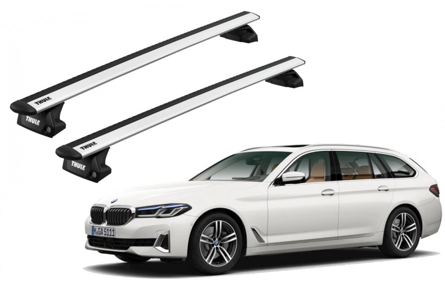 Barras THULE EVO WingBar para autos BMW 5-Series Touring desde 2017 - 2023