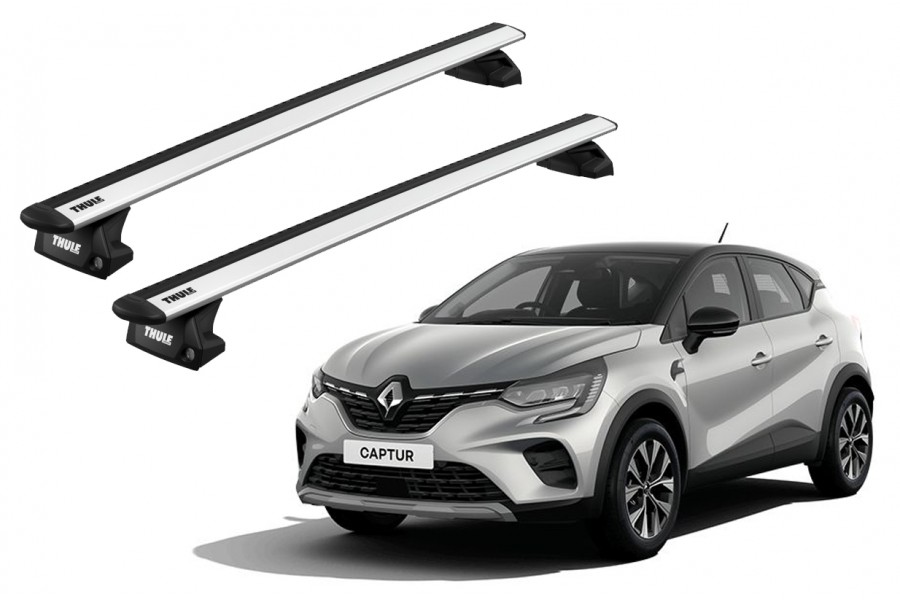 Barras THULE EVO WingBar para autos RENAULT Captur desde 2016 - 2021
