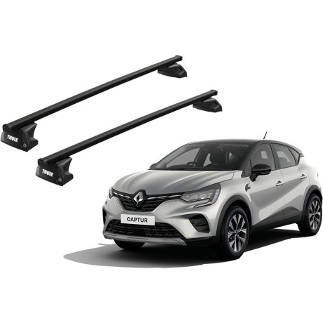 Barras THULE EVO SquareBar para autos RENAULT Captur desde 2016 - 2021