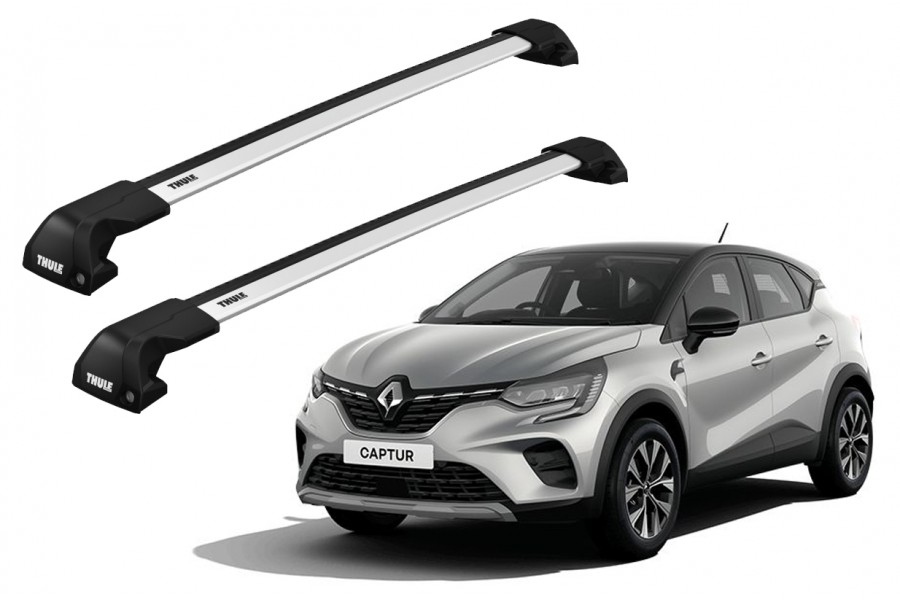 Barras THULE EDGE Flush para autos RENAULT Captur desde 2016 - 2021