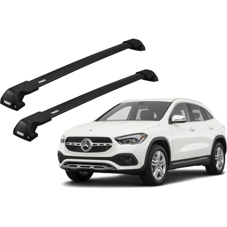 Barras THULE EDGE Flush para autos MERCEDES BENZ GLA (H247) desde 2020 negro