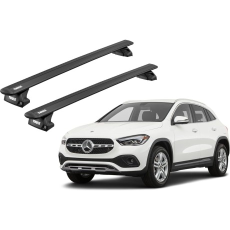 Barras THULE EVO WingBar para autos MERCEDES BENZ GLA (H247) desde 2020 negro