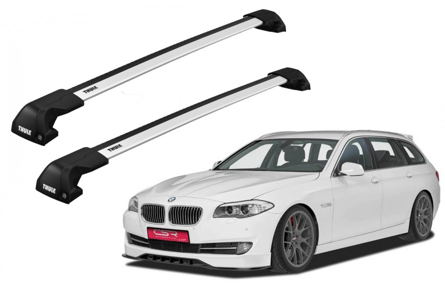 Barras THULE EDGE Flush para autos BMW 5-Series Touring 2010 a 2017