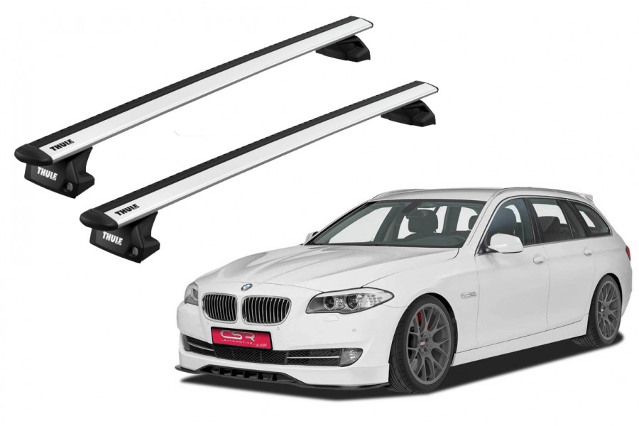 Barras THULE EVO WingBar para autos BMW 5-Series Touring 2010 a 2017