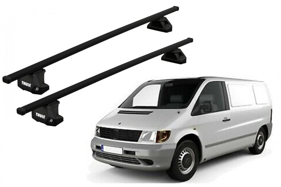 Barras THULE EVO SquareBar para Van MERCEDES BENZ Vito desde 1996 - 2003