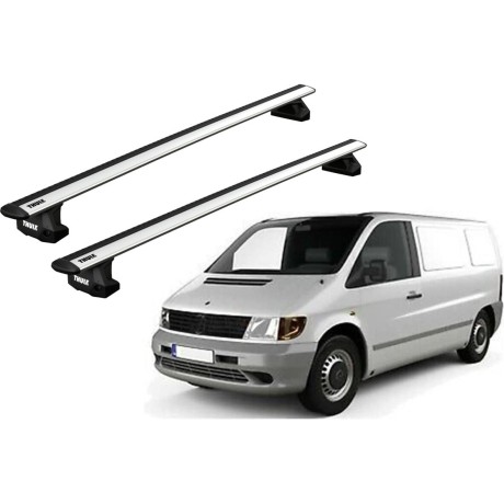 Barras THULE EVO WingBar para Van MERCEDES BENZ Vito desde 1996 - 2003