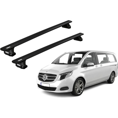 Barras THULE EVO WingBar para Van MERCEDES BENZ Vito desde 2015 negro