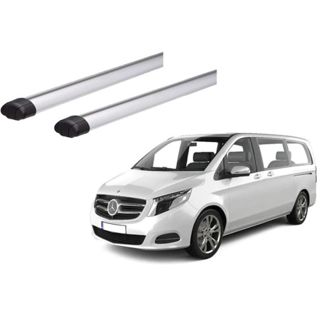 Barras THULE EVO AeroBar para Van MERCEDES BENZ Vito desde 2015 negro