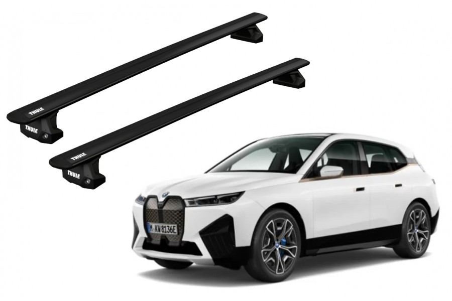 Barras THULE EVO WingBar para autos BMW iX desde 2022 negro