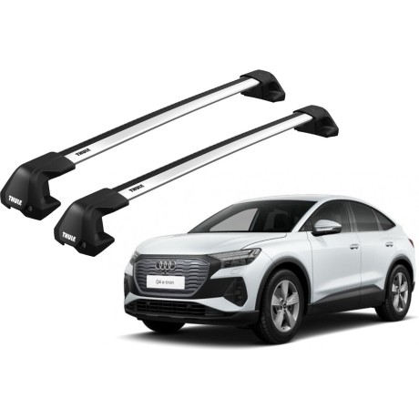 Barras THULE EDGE Flush para autos AUDI Q4 Sportback e-tron desde 2022