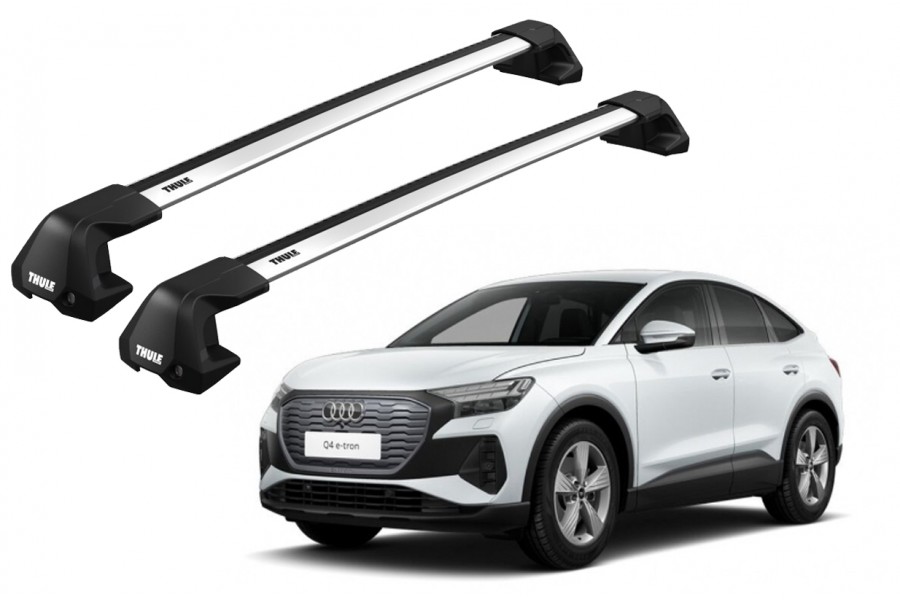 Barras THULE EDGE Flush para autos AUDI Q4 Sportback e-tron desde 2022