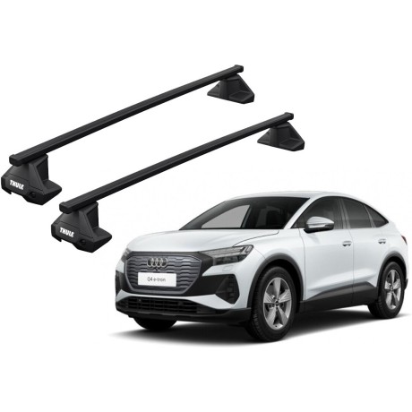 Barras THULE EVO SquareBar para autos AUDI Q4 Sportback e-tron desde 2022