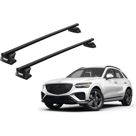 Barras THULE EVO SquareBar para autos GENESIS GV70 desde 2022