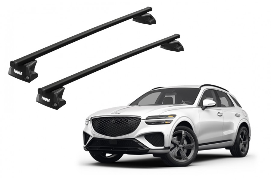 Barras THULE EVO SquareBar para autos GENESIS GV70 desde 2022