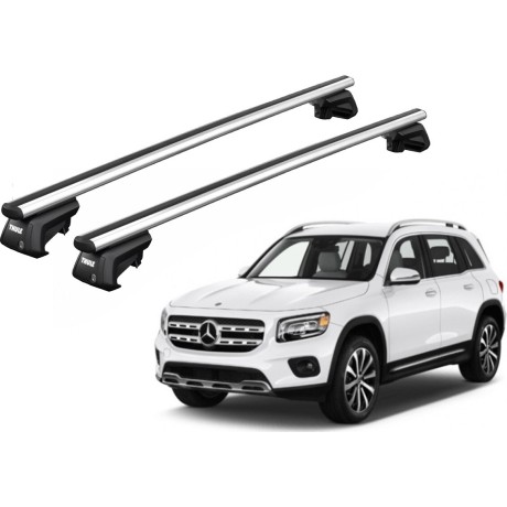 Barras THULE SmartRack XT AluBar para autos MERCEDES BENZ GLB (X247) desde 2020-2024