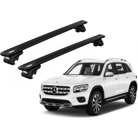 Barras THULE EVO WingBar para autos MERCEDES BENZ GLB (X247) desde 2020-2023 negro