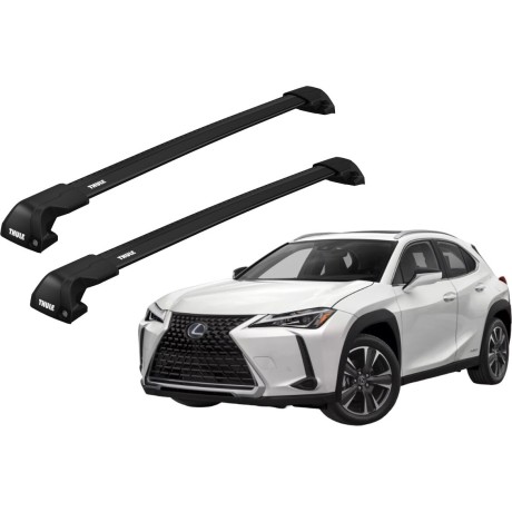 Barras THULE EDGE Flush para autos LEXUS UX-Series desde 2019 negro