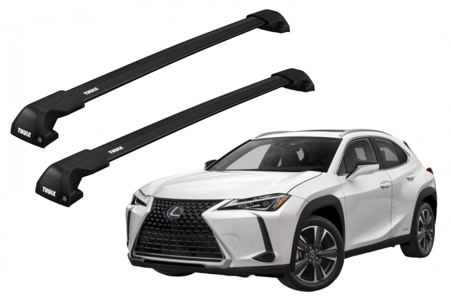 Barras THULE EDGE Flush para autos LEXUS UX-Series desde 2019 negro