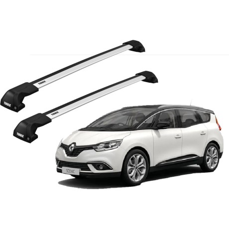 Barras THULE EDGE Flush para autos RENAULT Grand Scenic desde 2017