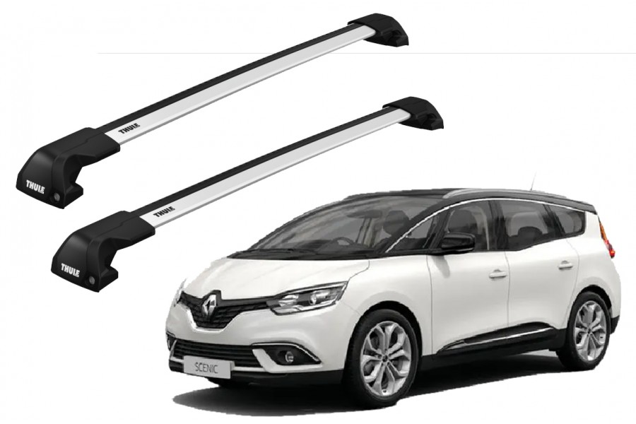 Barras THULE EDGE Flush para autos RENAULT Grand Scenic desde 2017