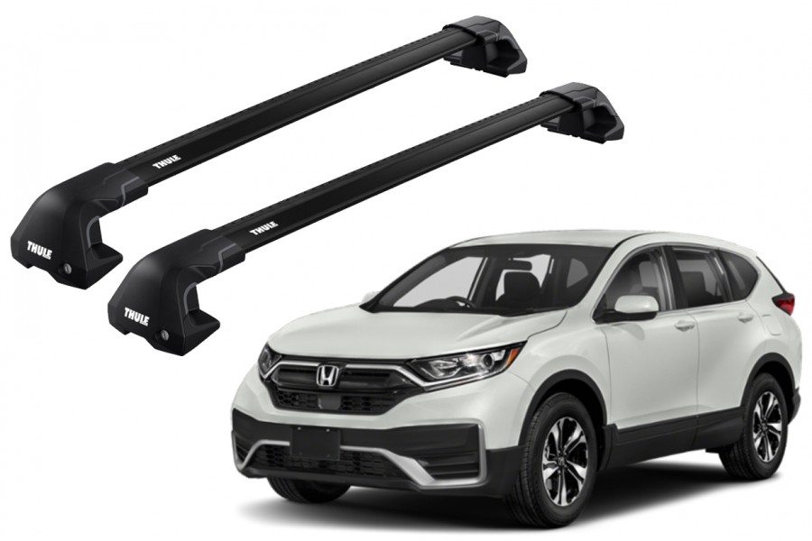 Barras THULE EDGE Flush para autos HONDA CR-V desde 2019 - 2023 negro